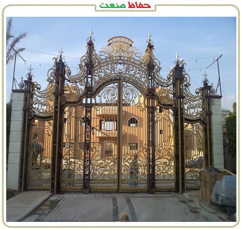 قیمت درب حیاط آهنی