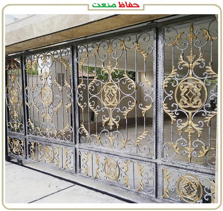 انتخاب درب حیاط آهنی برای باغ ویلا