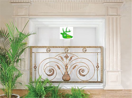 نرده حفاظ پنجره آهنی فرفورژه 41