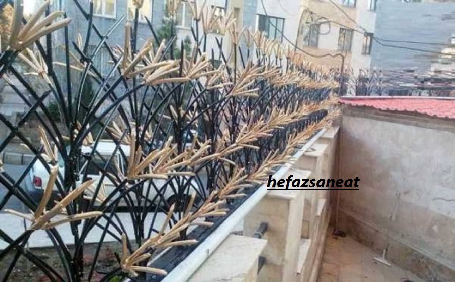 اهمیت استفاده از نرده حفاظ بالای دیوار