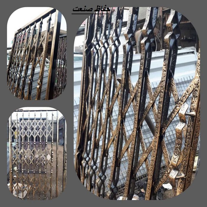محافظ فلزی آکاردئونی درب منزل