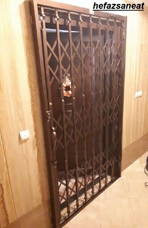 درب آکاردئونی آهنی