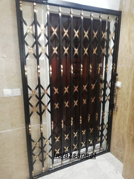 انواع درب محافظ آکاردئونی