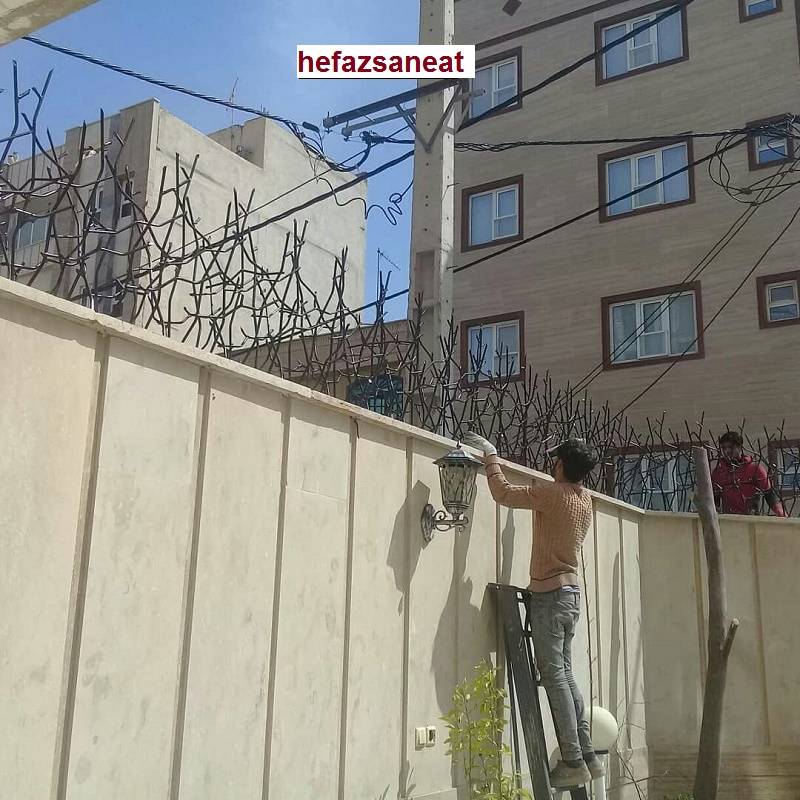 نصب محافظ شاخ گوزنی روی دیوار