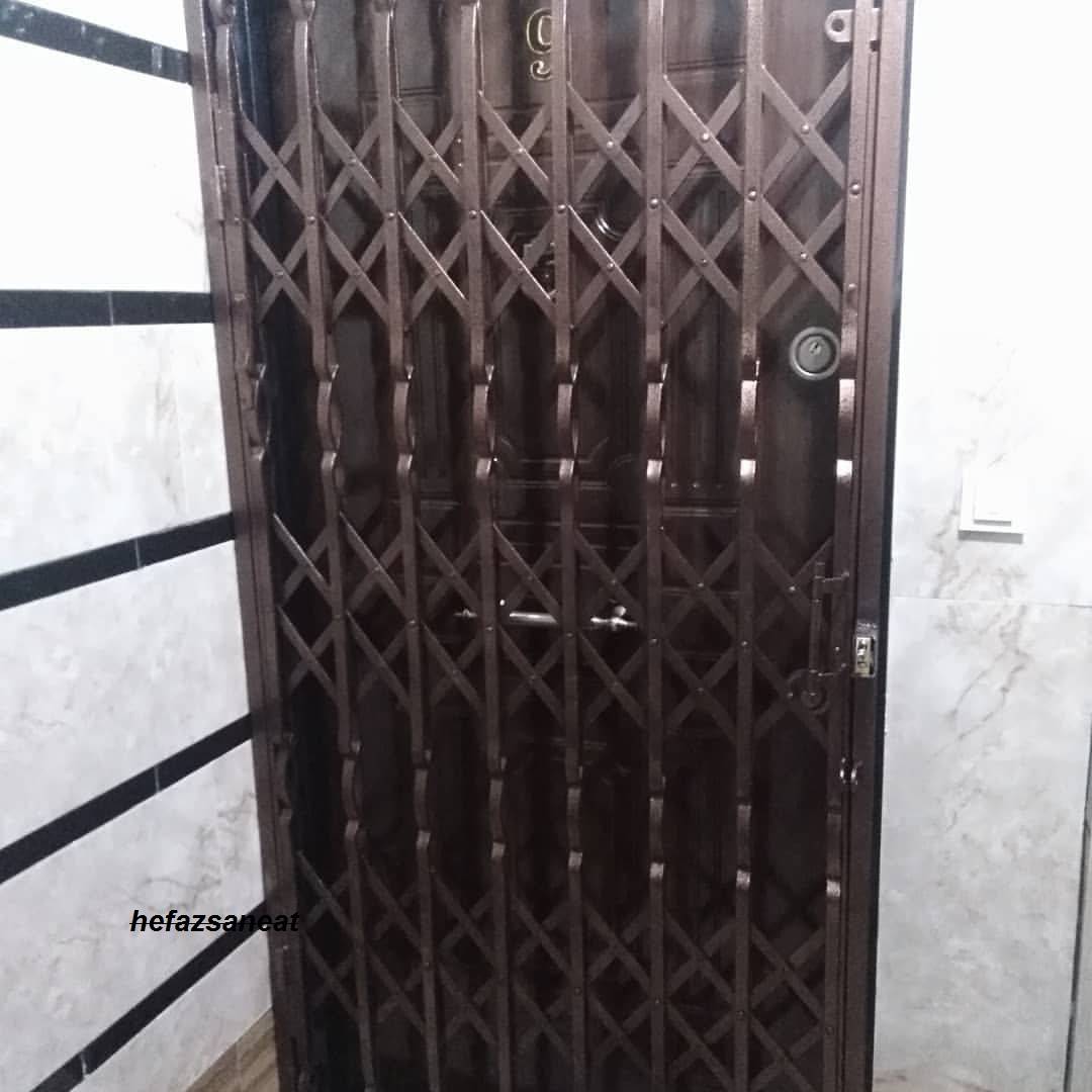 درب ضد سرقت آهنی آکاردئون
