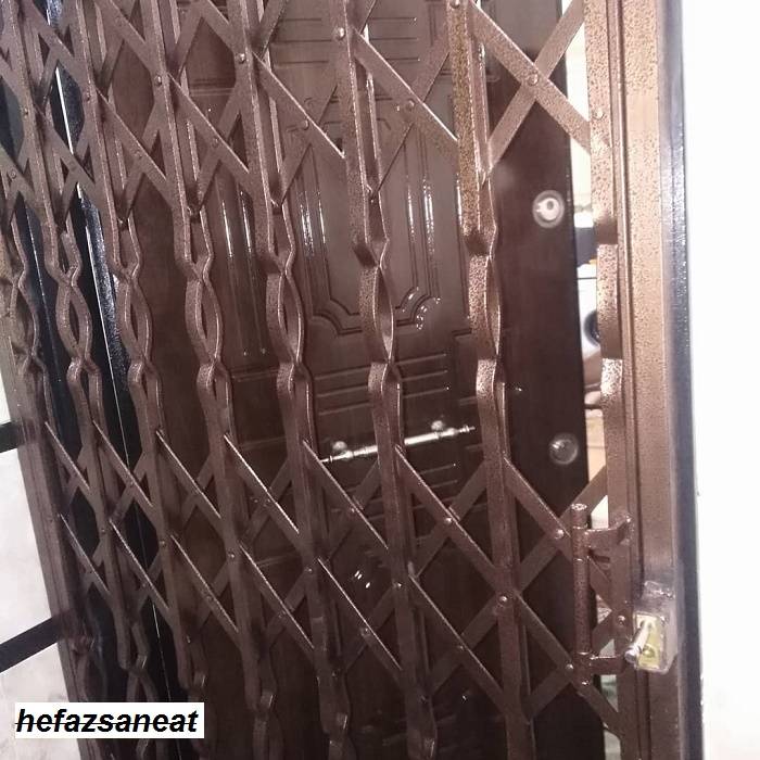 خرید درب حفاظ آکاردئونی در پاکدشت