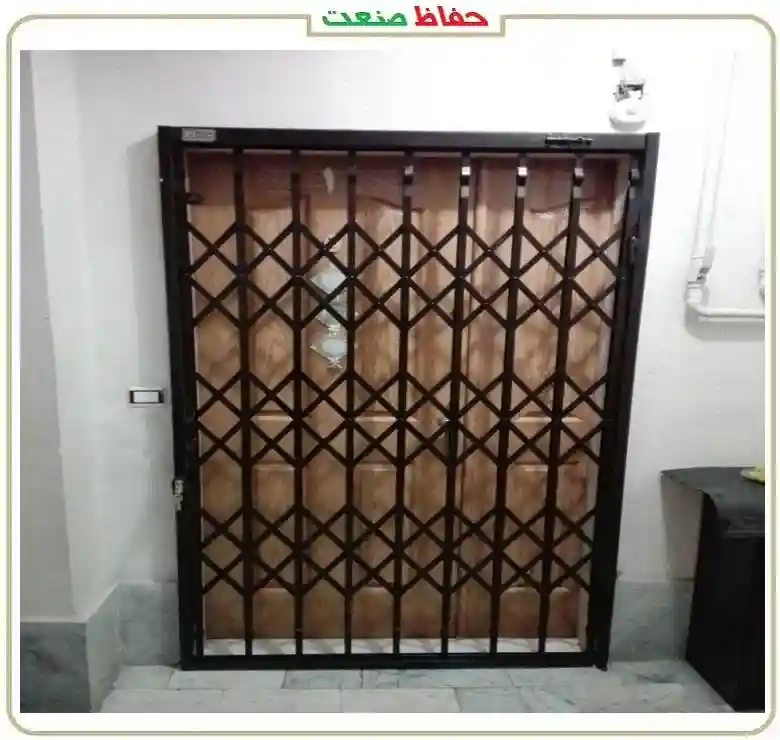 حفاظ آکاردئونی درب ورودی حفاظ آکاردئونی درب ورودی