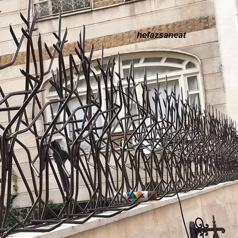 نرده و حفاظ مدل شاخ گوزنی