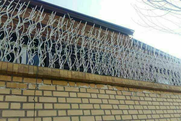حفاظ بوته ای مدل پرتراکم و شلوغ حفاظ شاخ گوزنی