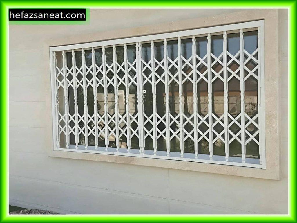 امنیت و زیبایی با حفاظ آکاردئونی و درب ضد سرقت