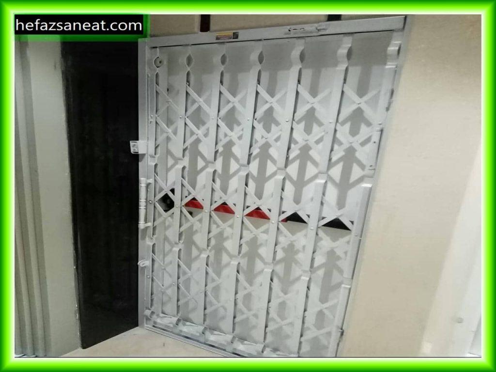 راهنمای خرید درب آکاردئونی فلزی آپارتمان از کارخانه حفاظ صنعت