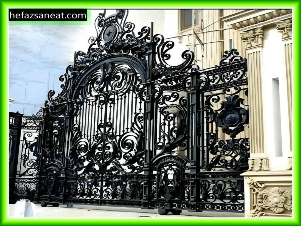 فلزکاری و طراحی درب فرفورژه