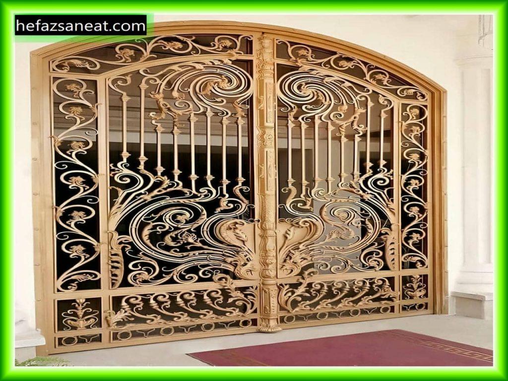 قیمت مدل‌های درب حیاط ویلایی