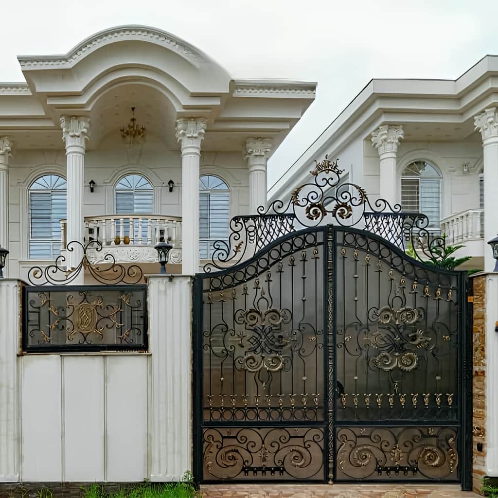 درب پارکینگ مدل لاله مدرن