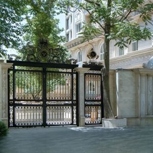 درب فلزی ورسای با طراحی سلطنتی و مقاوم