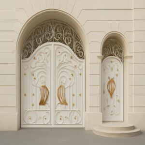 درب مدل پروانه فرفورژه