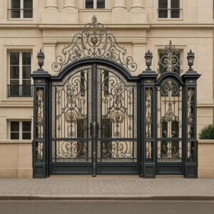 درب مدل پیچک فرفورژه لوکس