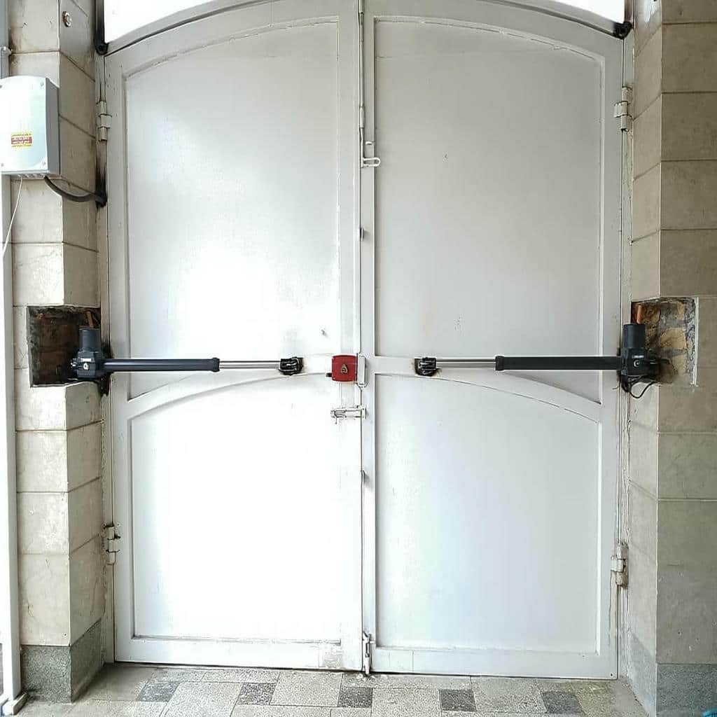 نصب جک درب پارکینگ اتوماتیک هماهنگ در محمودآباد