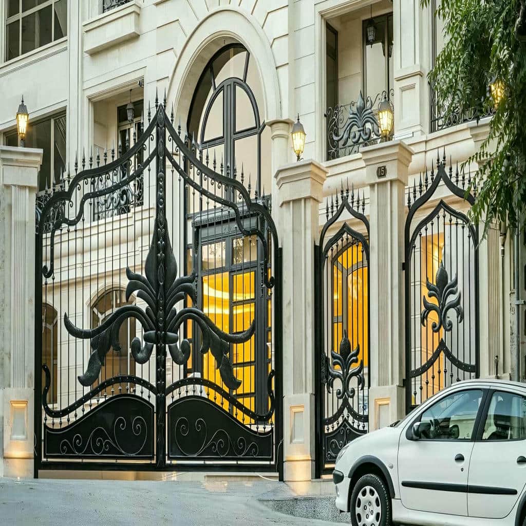 خرید درب حیاط ساده در اصفهان