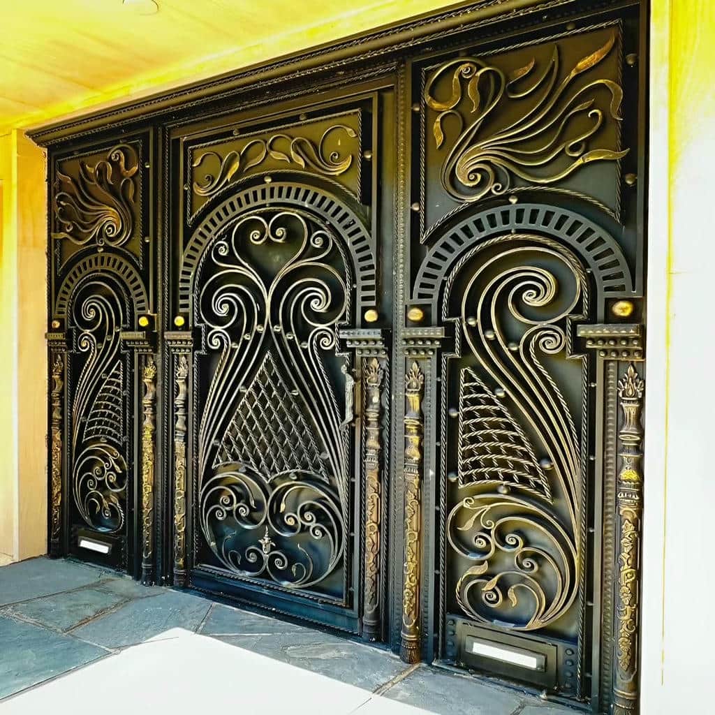 خرید درب حیاط ساده در پرند