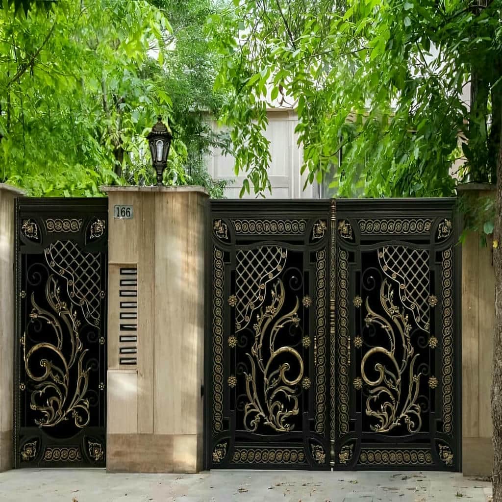 خرید درب حیاط پروفیل فلزی در فردیس کرج