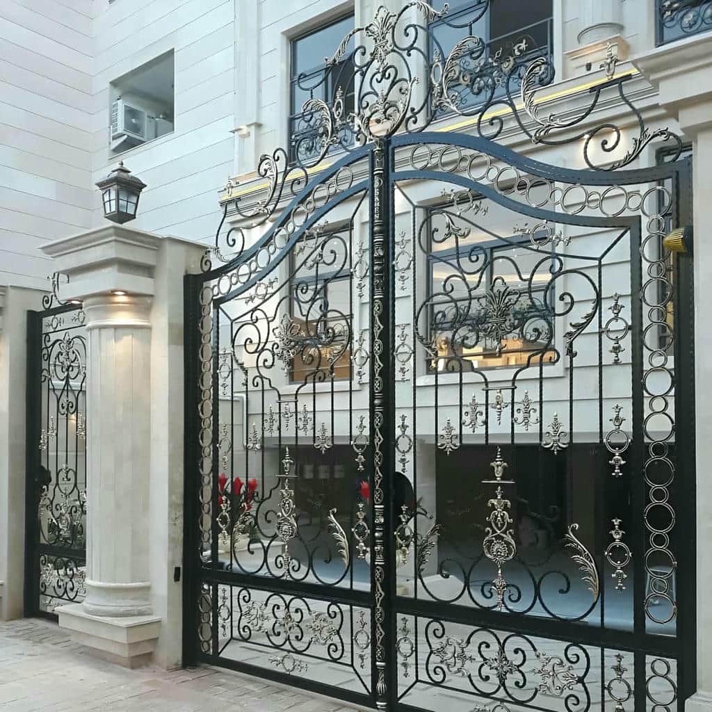 خرید درب حیاط مدرن در قزوین