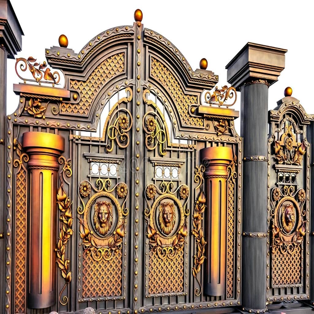 خرید درب حیاط ساده در سقز