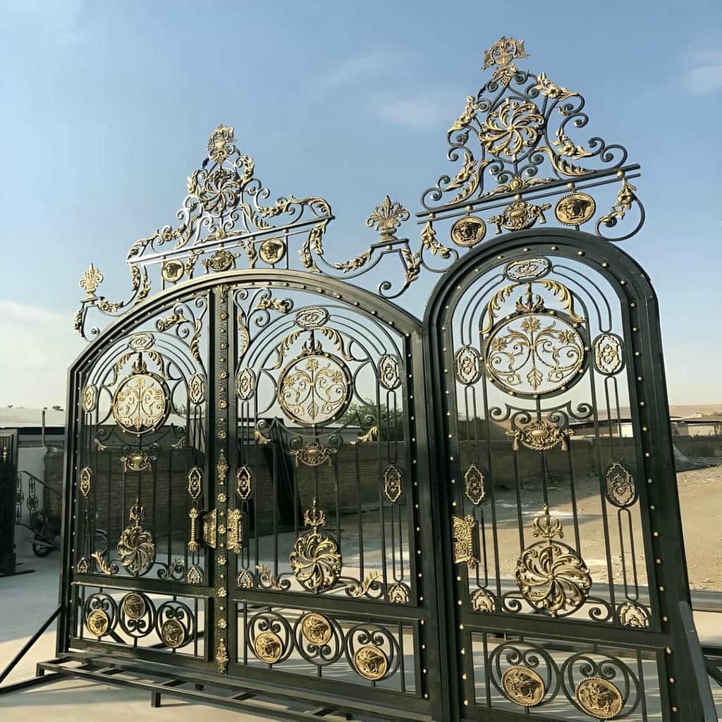 قیمت درب حیاط ویلایی مدرن در آبادان