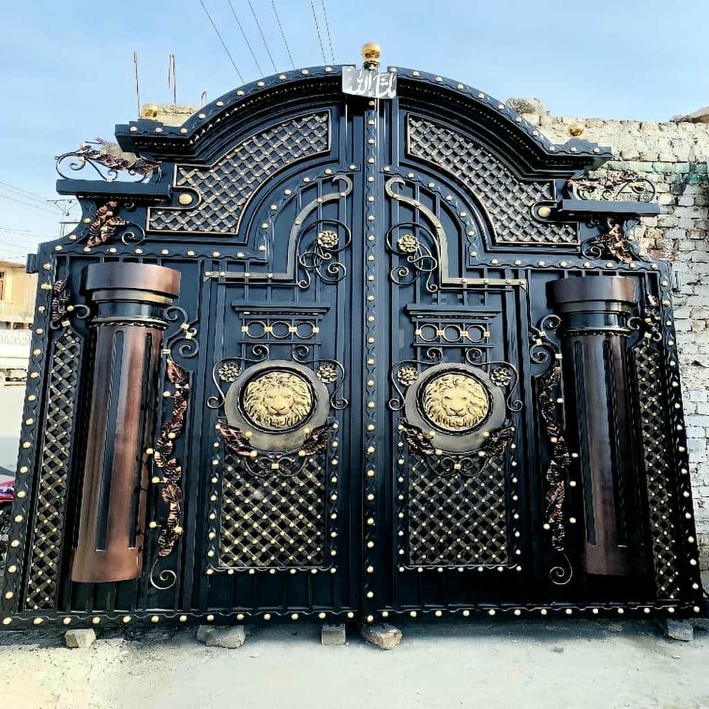 خرید درب حیاط یراق صنعتی در استان خوزستان