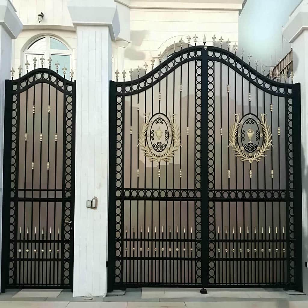 خرید درب حیاط یراق استاندارد در نیشابور