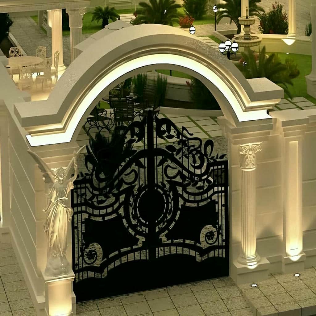 خرید درب حیاط ساده در ایرانشهر