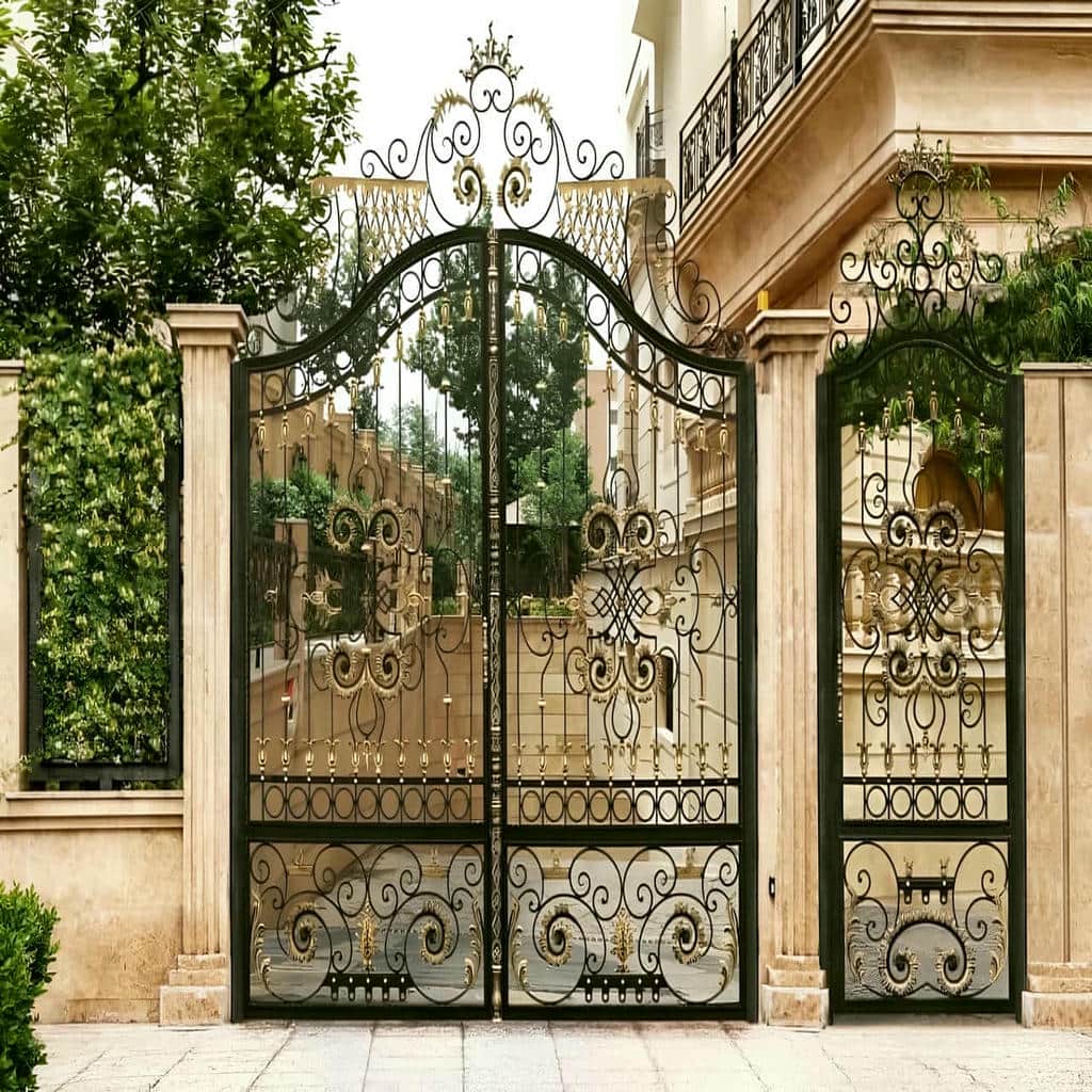 خرید درب حیاط یراق صنعتی در ارومیه