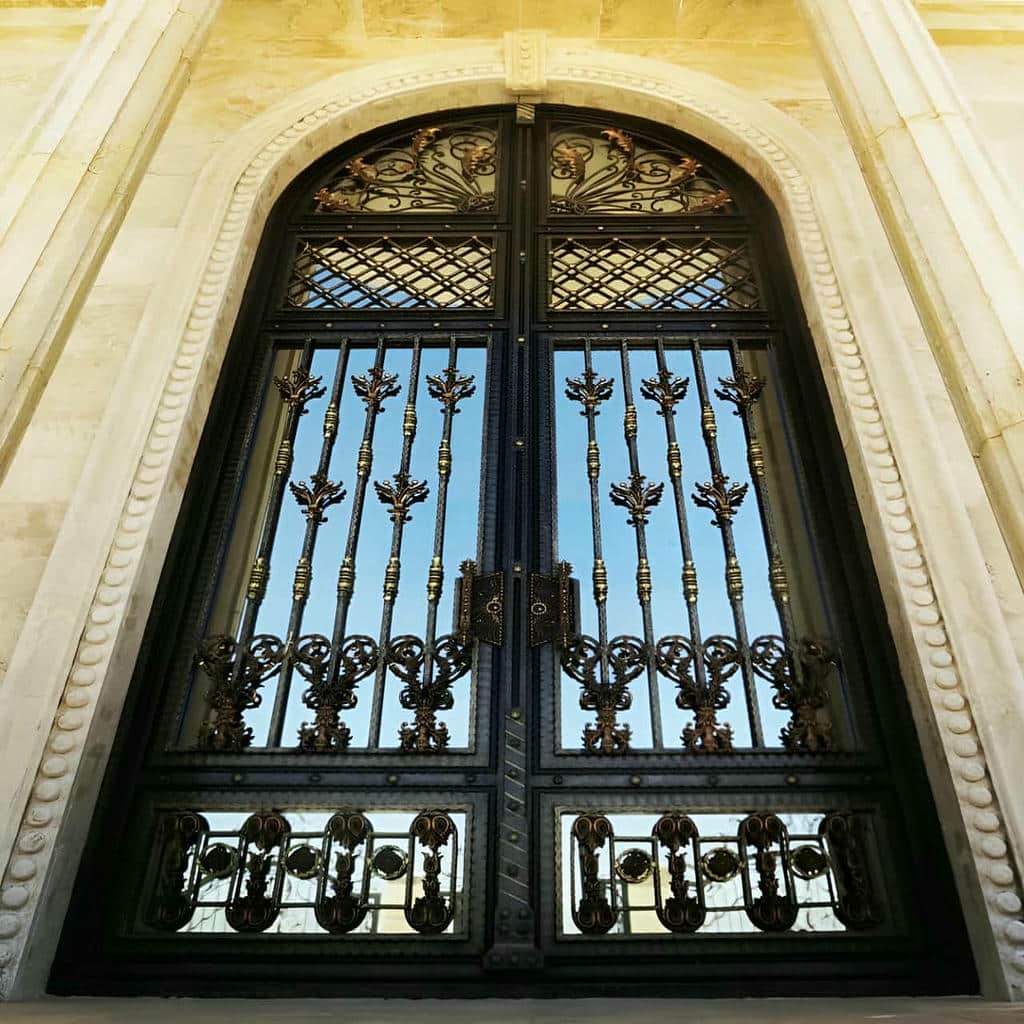 خرید درب حیاط ساده در نظرآباد