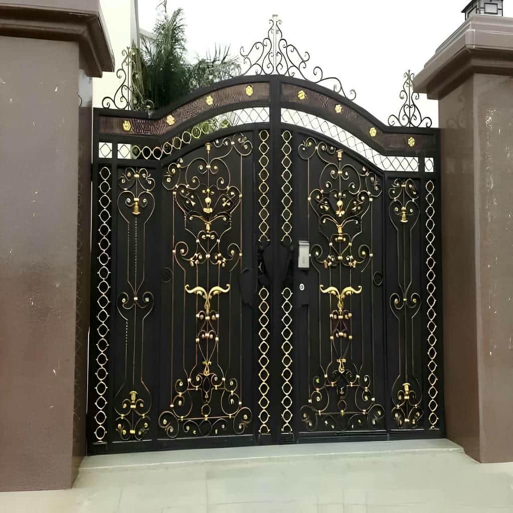 قیمت درب حیاط رنگ کوره ای در بندر دیلم