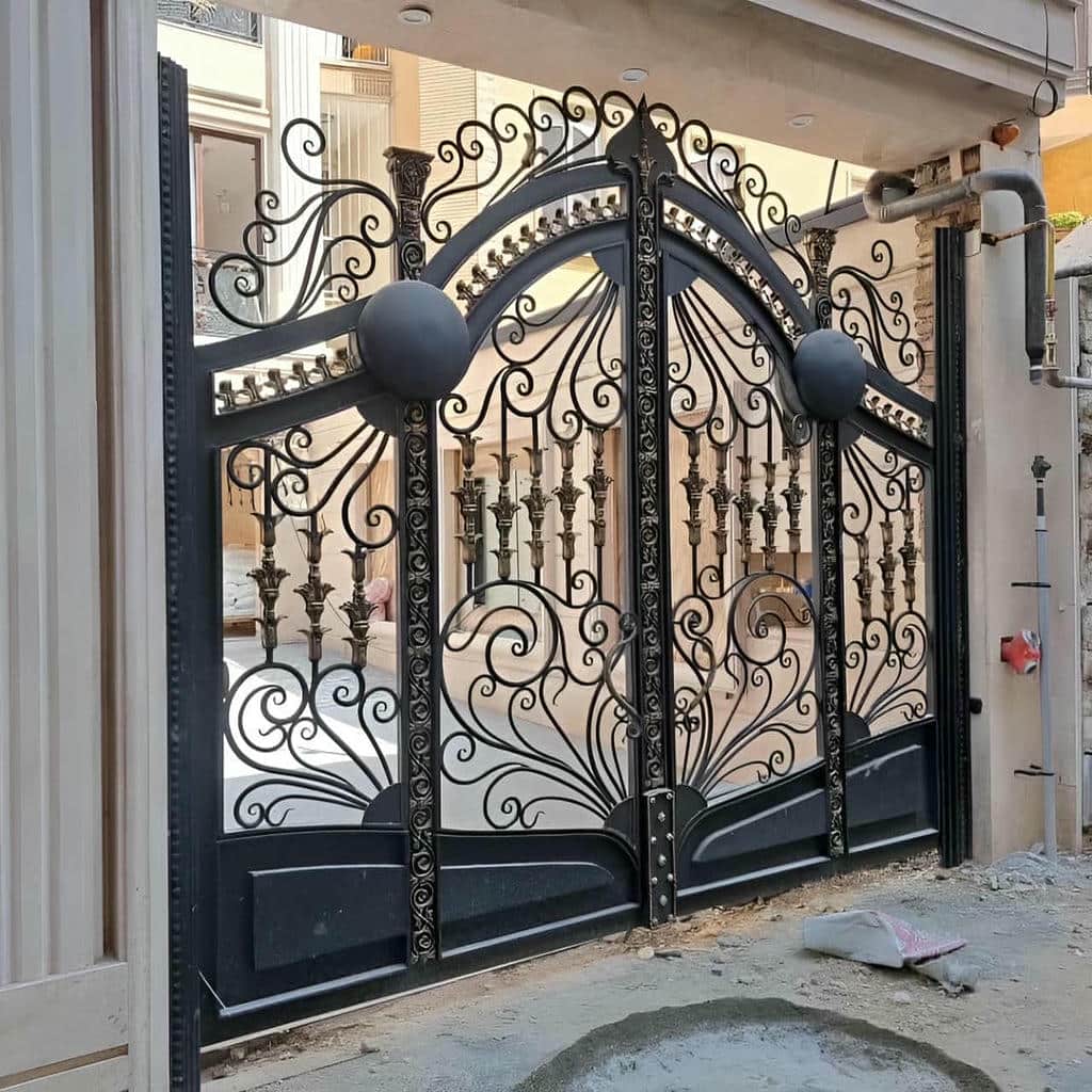 خرید درب حیاط ساده در اهواز
