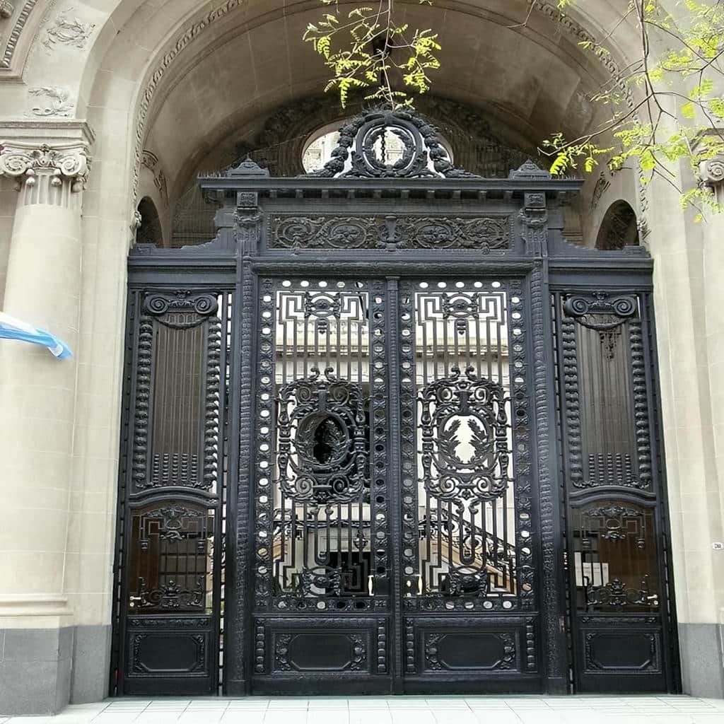 خرید درب حیاط ساده در گنبدکاووس