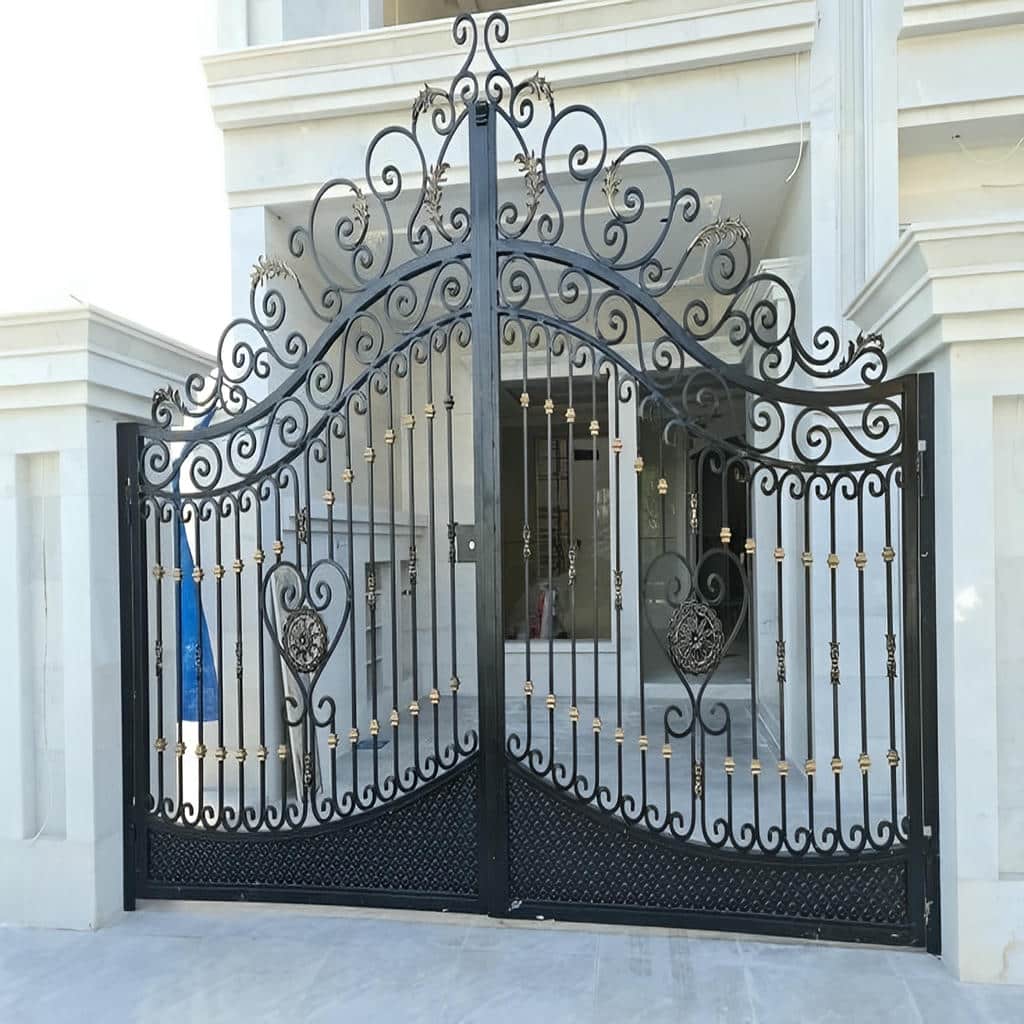 قیمت درب حیاط ویلایی در گنبدکاووس