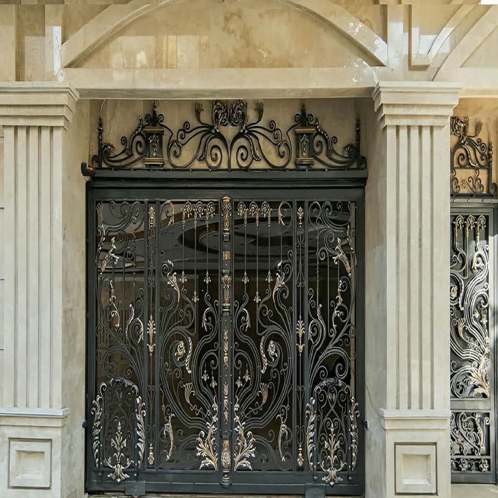 خرید درب حیاط ساده در تبریز