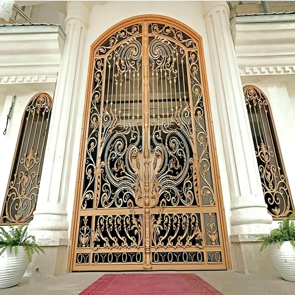 خرید درب حیاط ساده در کرج