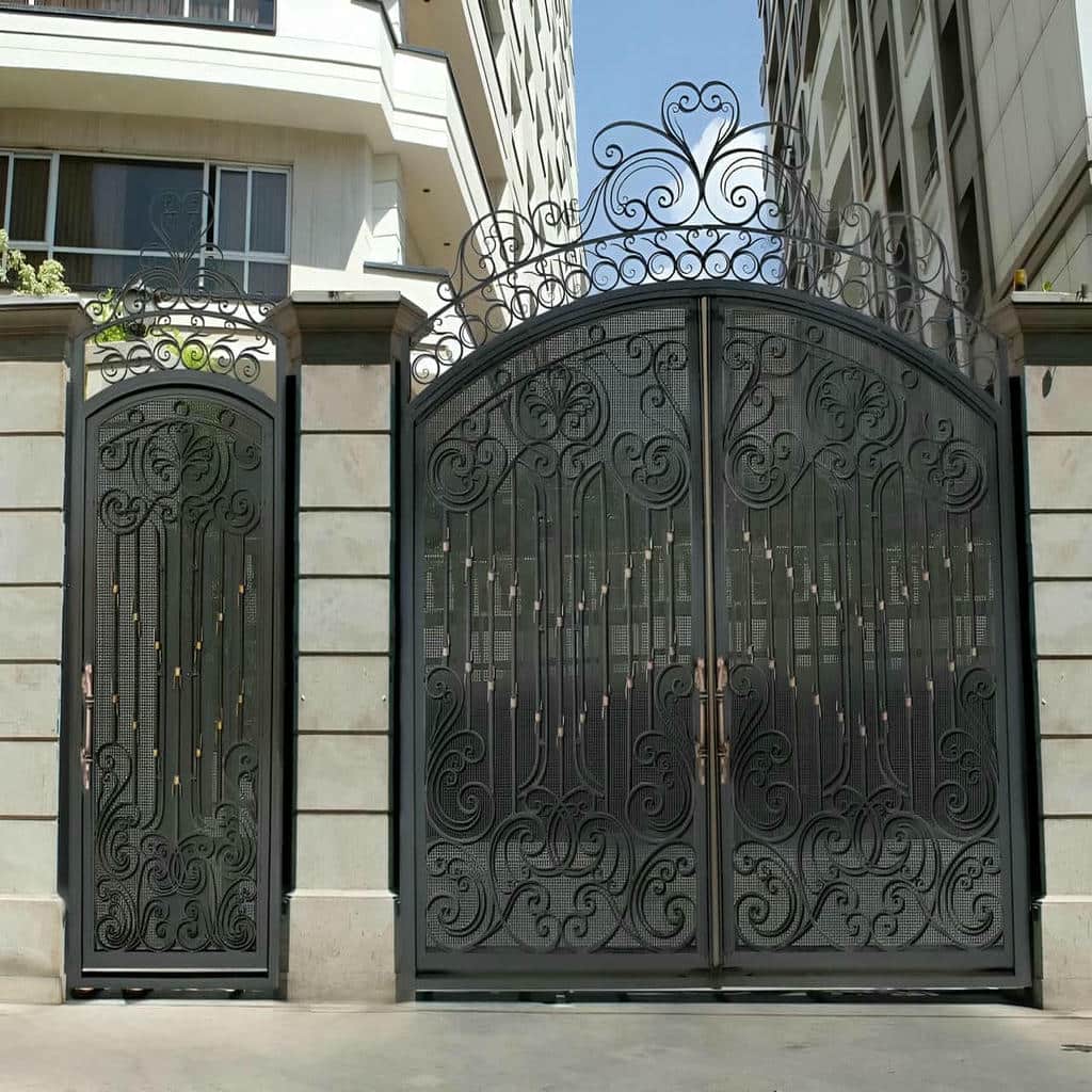 فروش درب حیاط فلزی در آمل