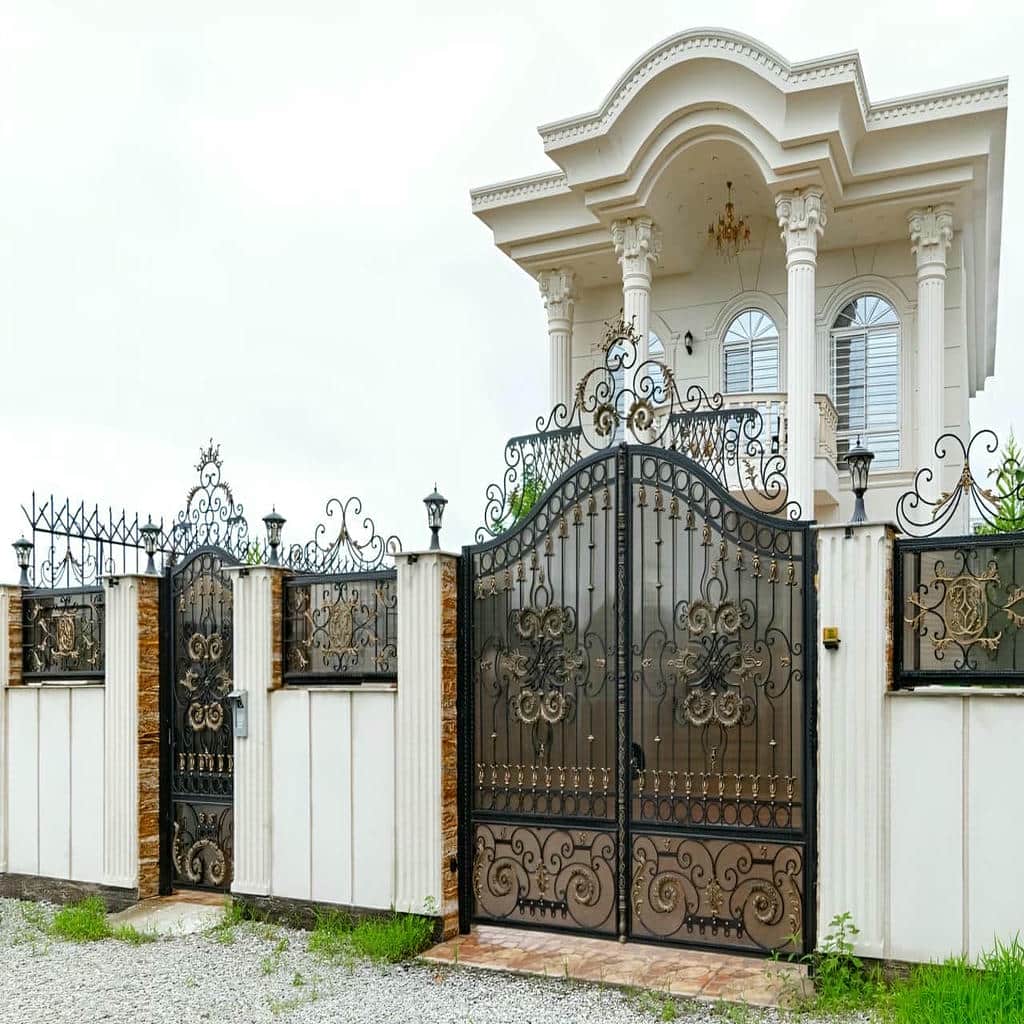 خرید درب حیاط پروفیل سنگین در نسیم شهر