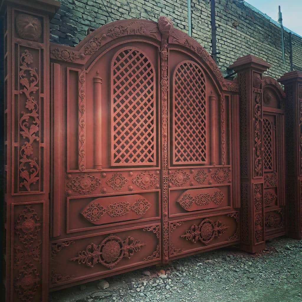 خرید درب حیاط ساده در نیشابور