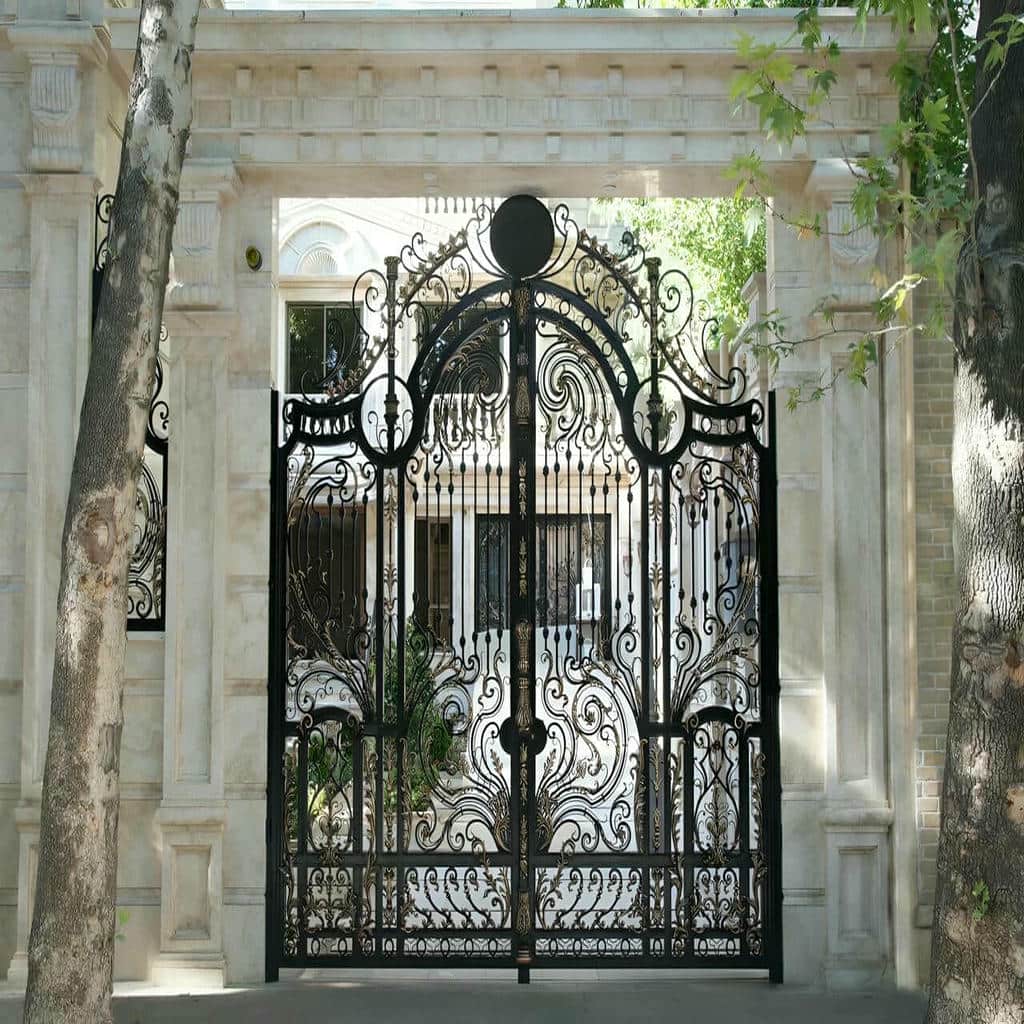 خرید درب حیاط ساده در قائمشهر