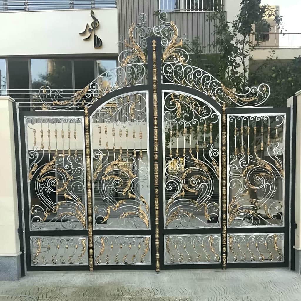 خرید درب حیاط ساده در کرمانشاه