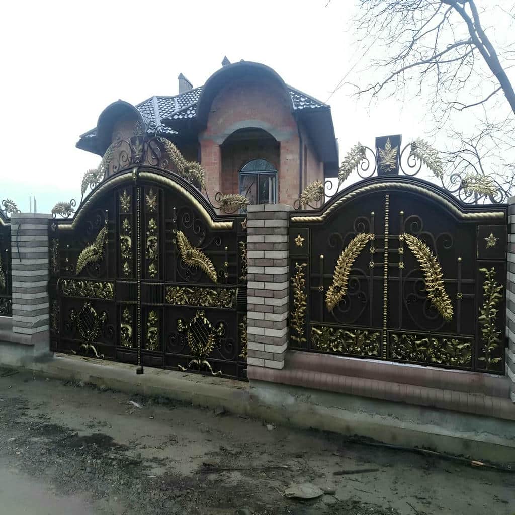 خرید درب حیاط پروفیل سنگین در لواسان