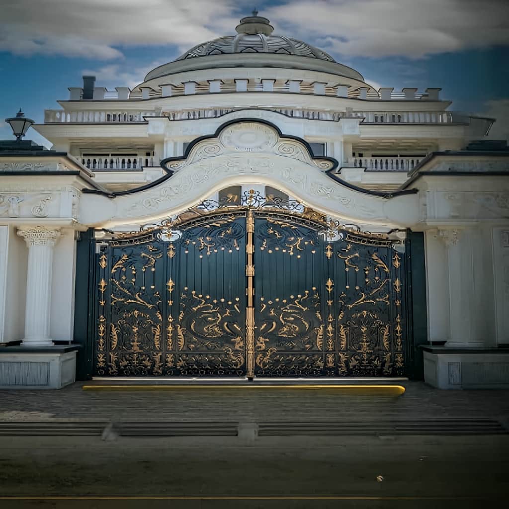 خرید درب حیاط پروفیل سنگین در بیرجند
