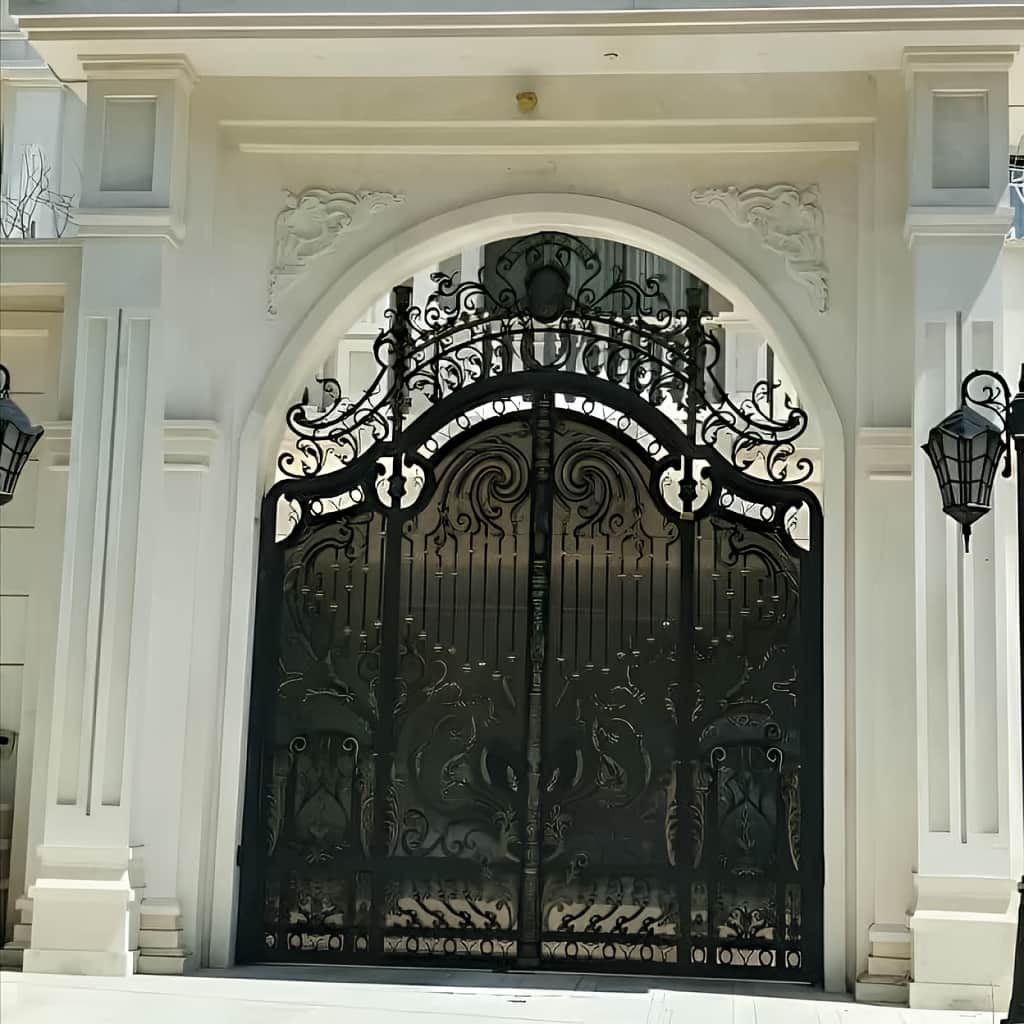 خرید درب حیاط پروفیل سنگین در پردیس