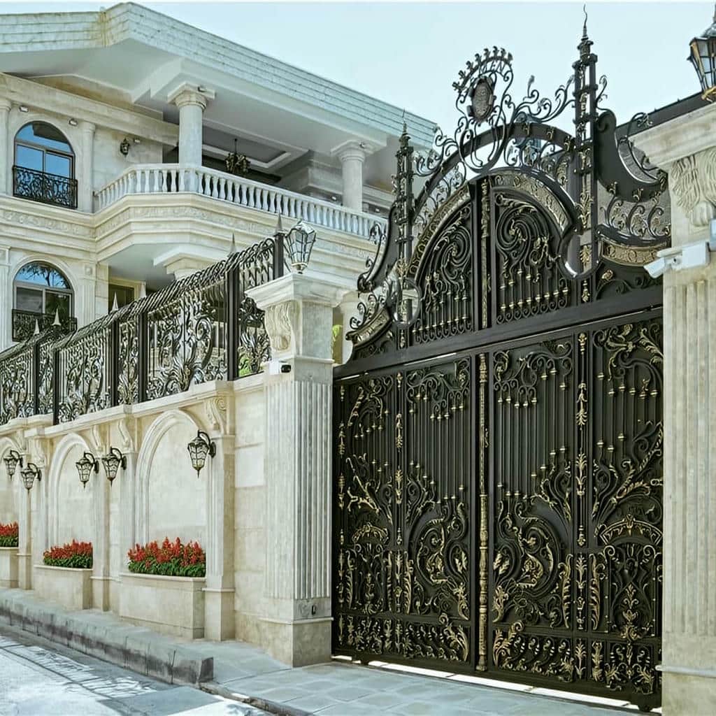 قیمت درب حیاط ویلایی در اردبیل