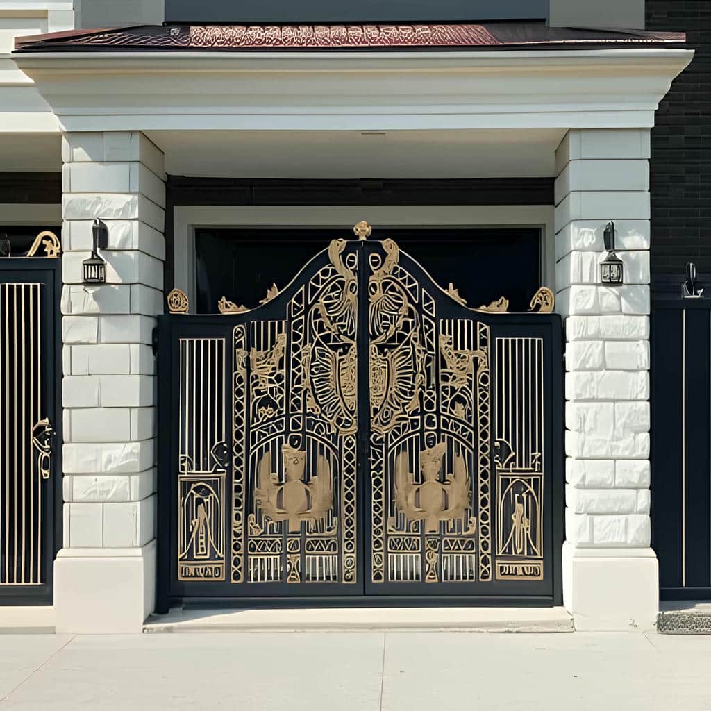 قیمت درب حیاط ویلایی در نیشابور