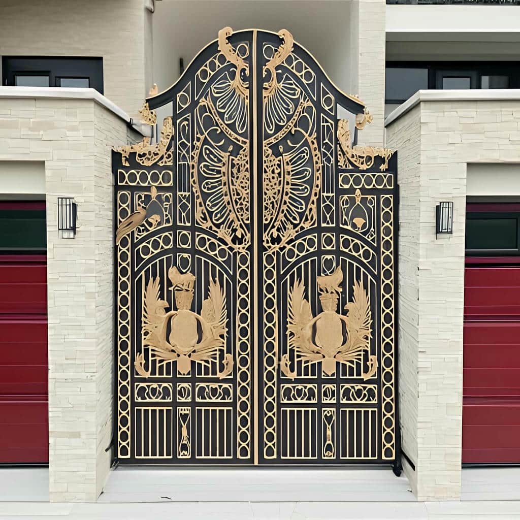درب حیاط در نوشهر